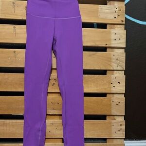Purple lululemon Leggings